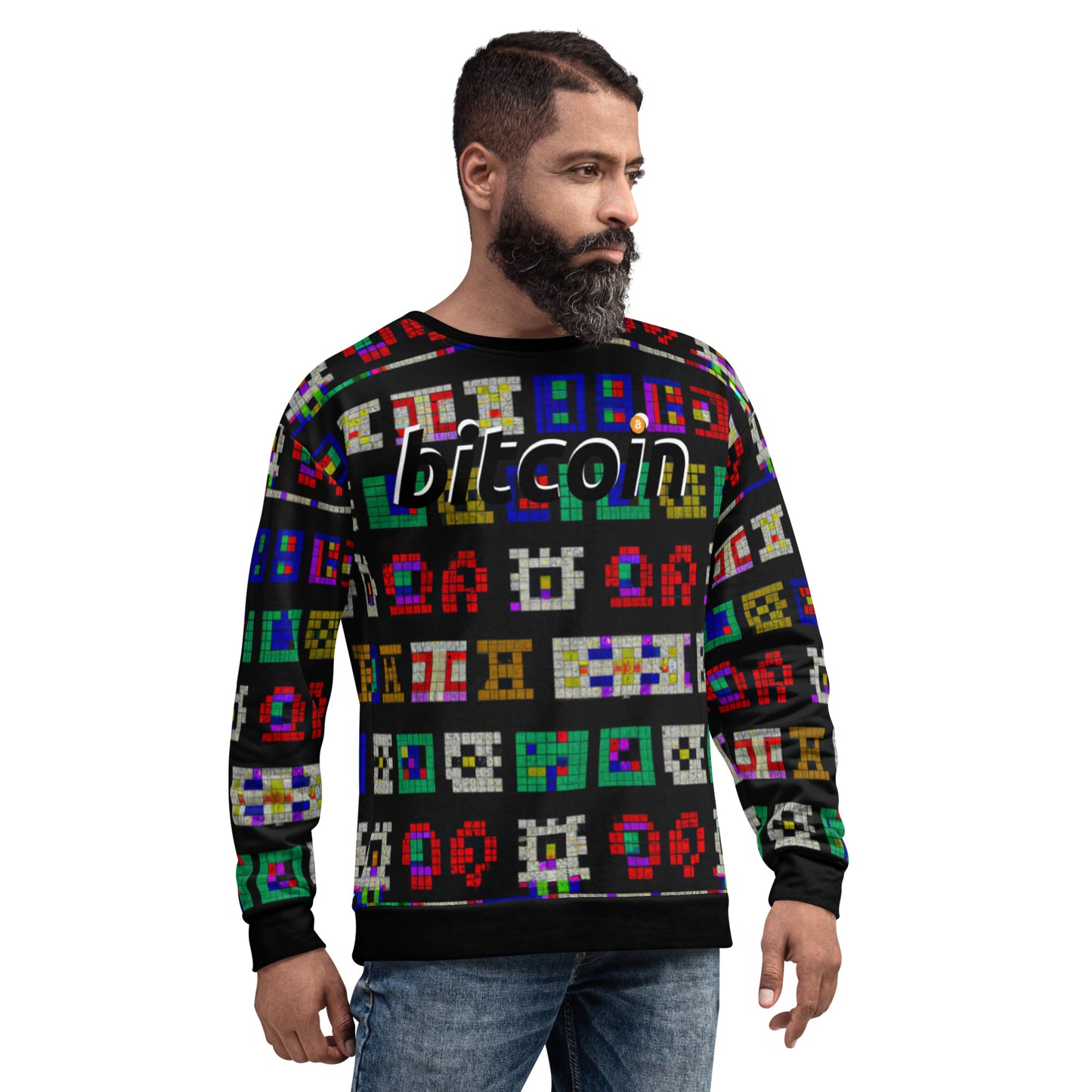Bitcoin Coutures Sweatshirt printful