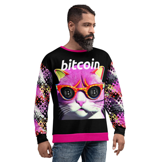 Bitcoin Cat Sweatshirt printful