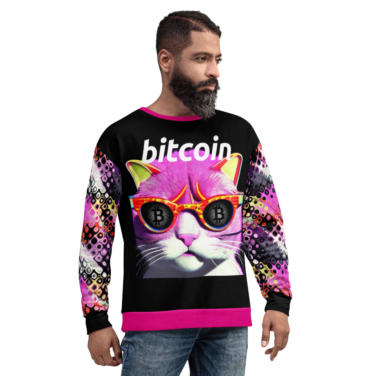Bitcoin Cat Sweatshirt
