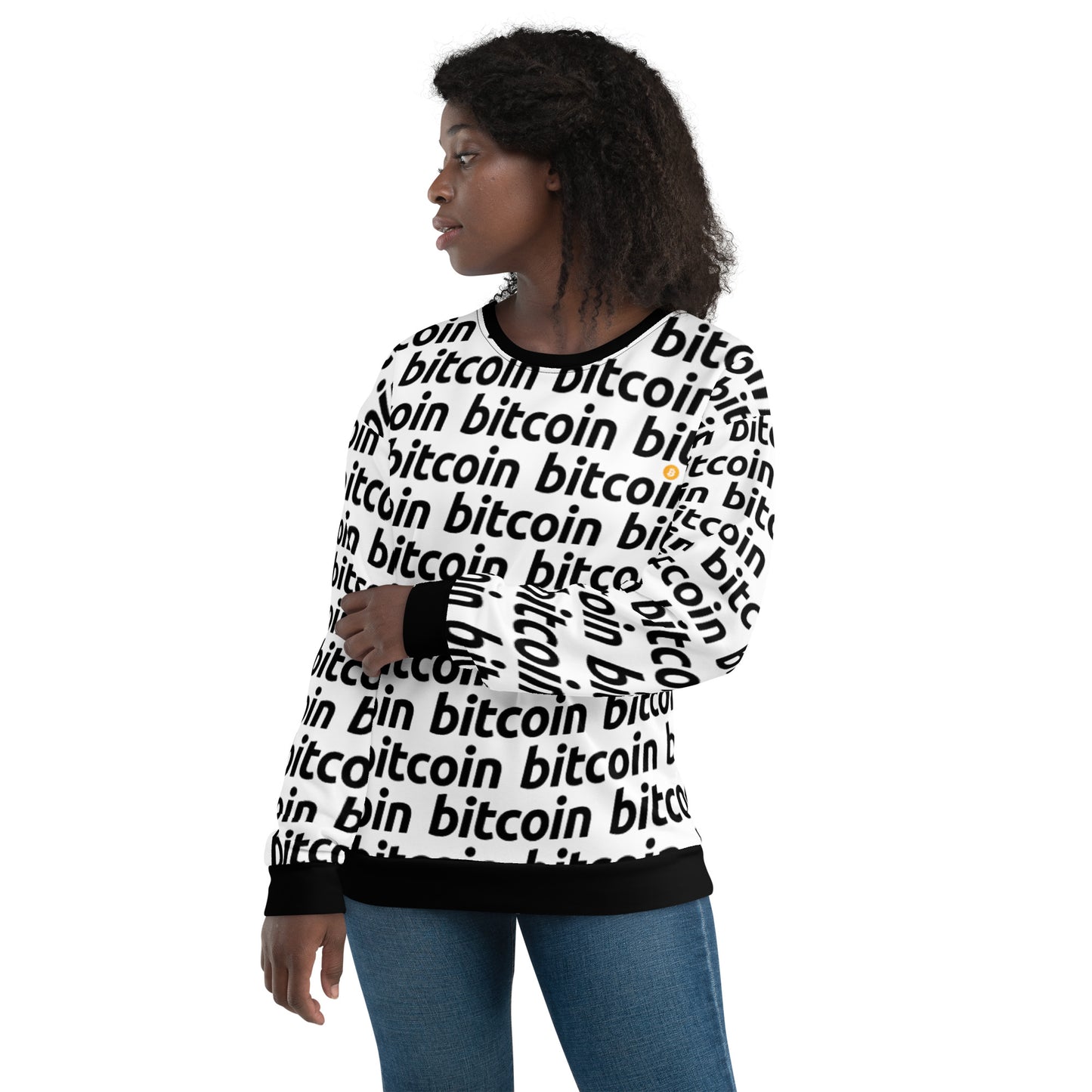 Bitcoin Sleek Sweatshirt printful