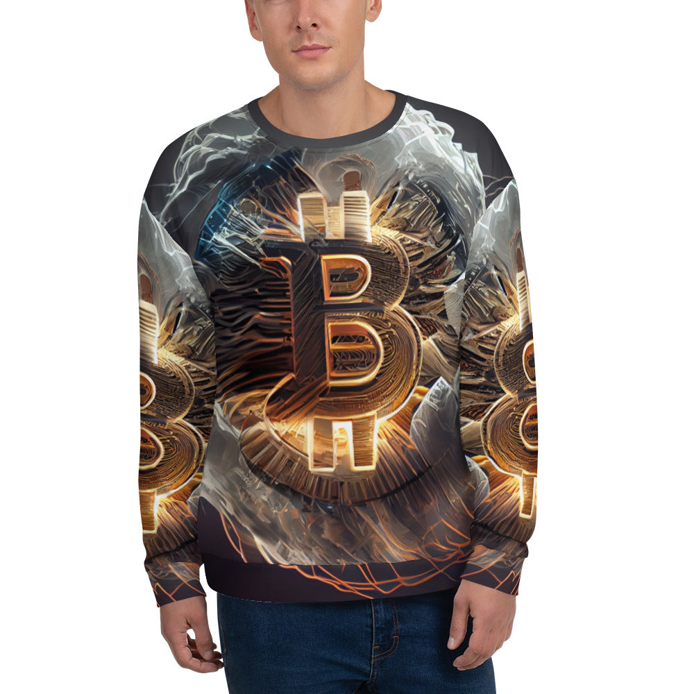 Bitcoin B Sweatshirt printful