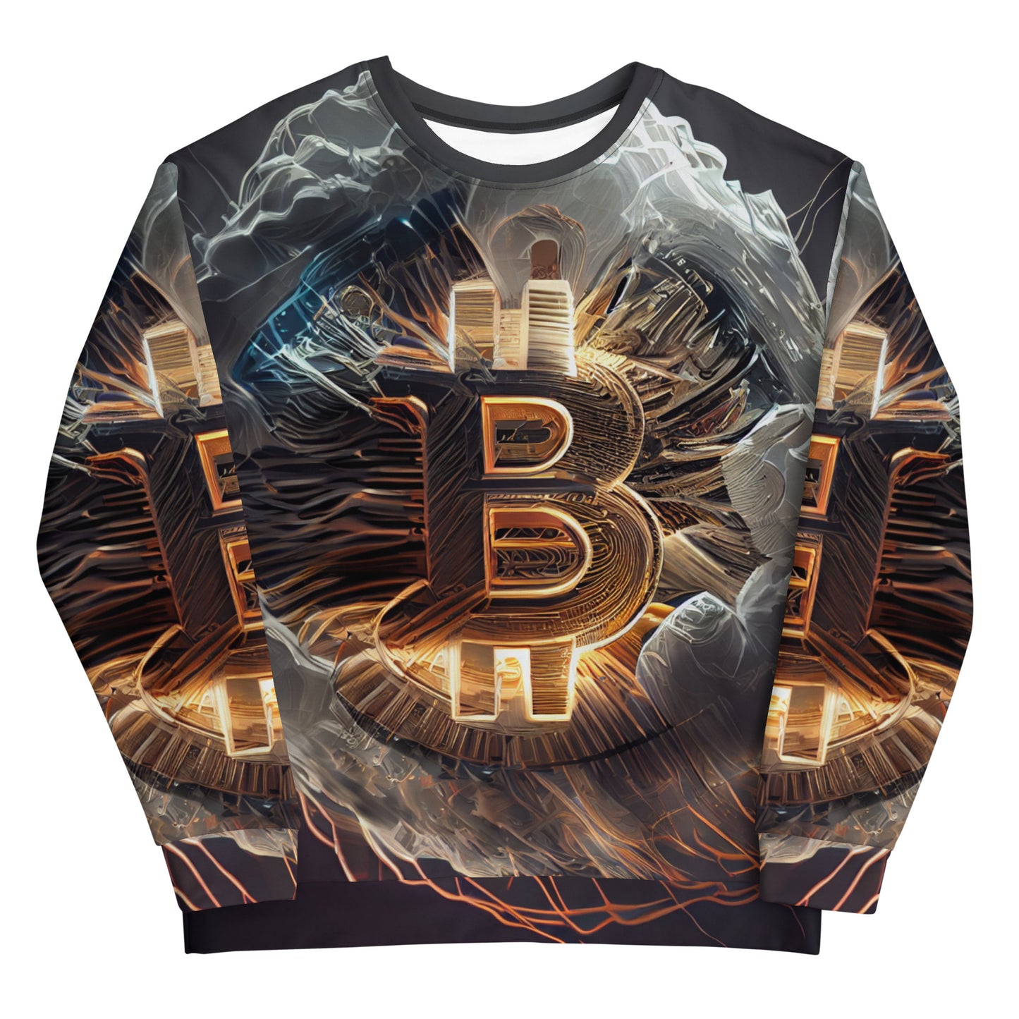 Bitcoin B Sweatshirt printful