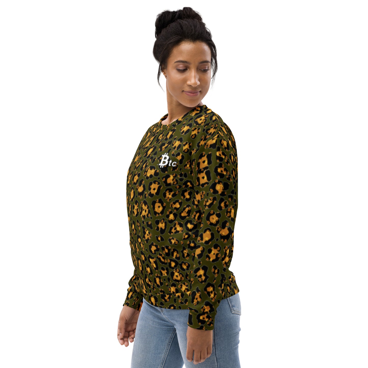 Bitcoin Leopard Army Sweatshirt In N Out Crypto
