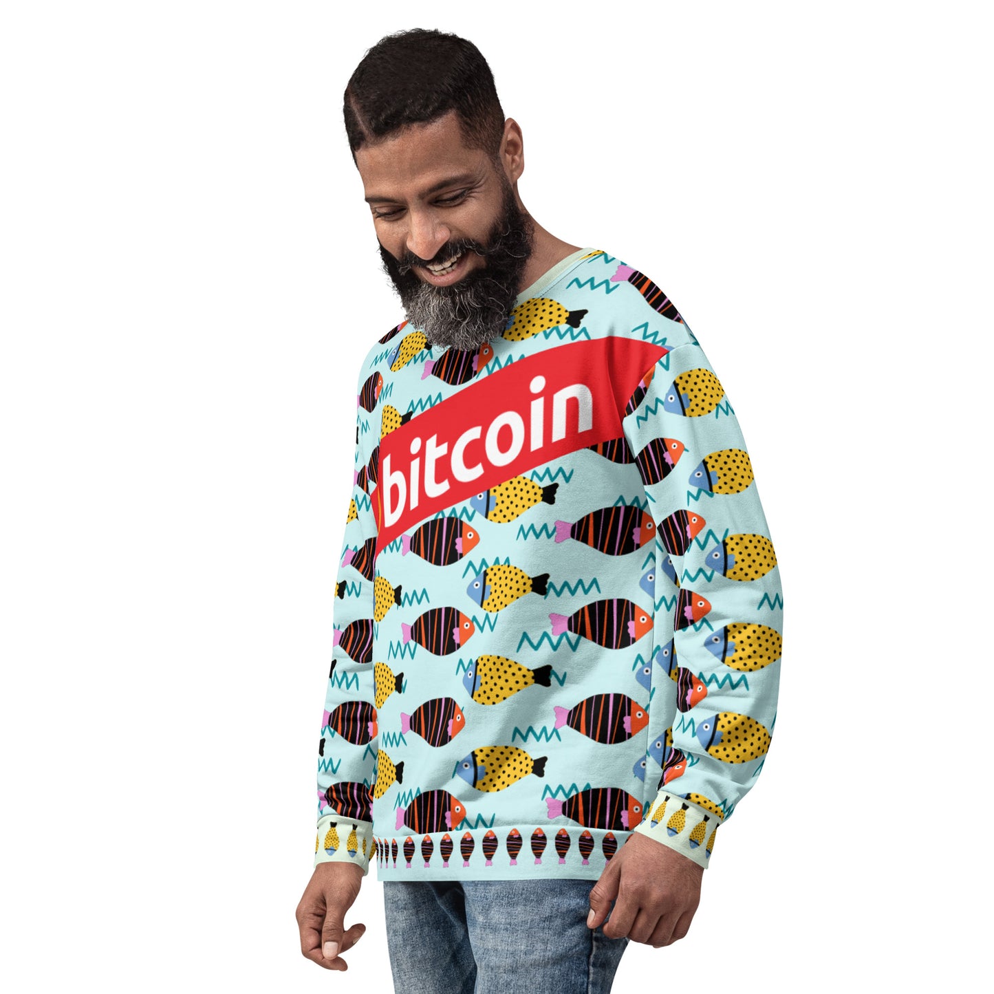 Bitcoin Fish Sweatshirt In-N-Out Crypto