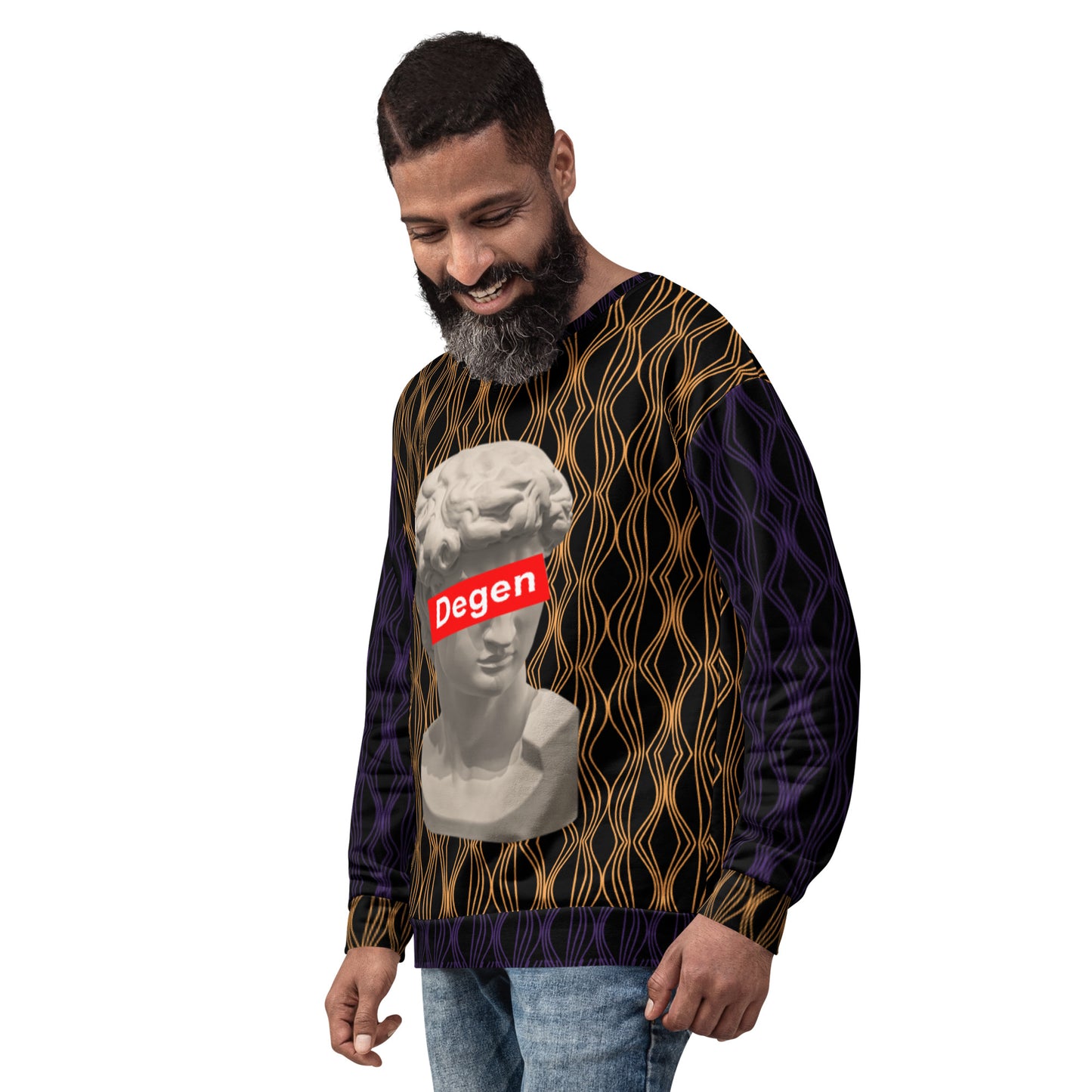 Degen Statue Sweatshirt printful