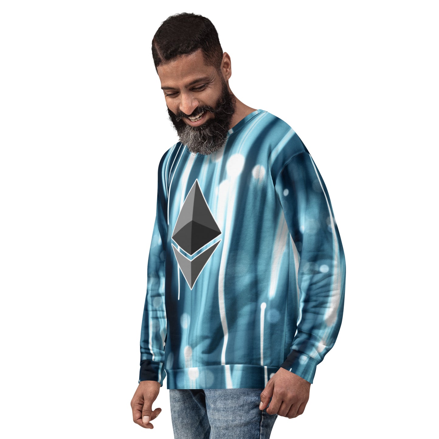 Ethereum Optics Logo Sweatshirt printful