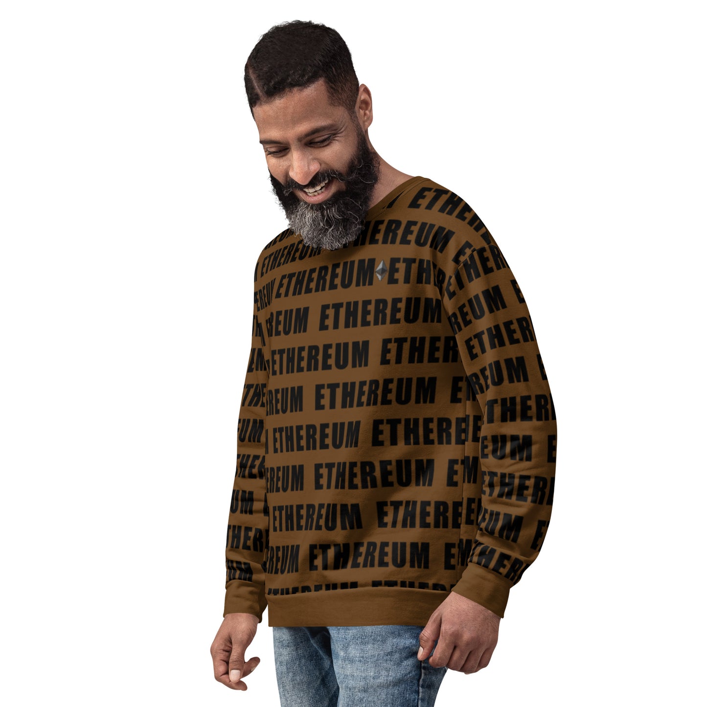 Ethereum Coffee Sweatshirt printful