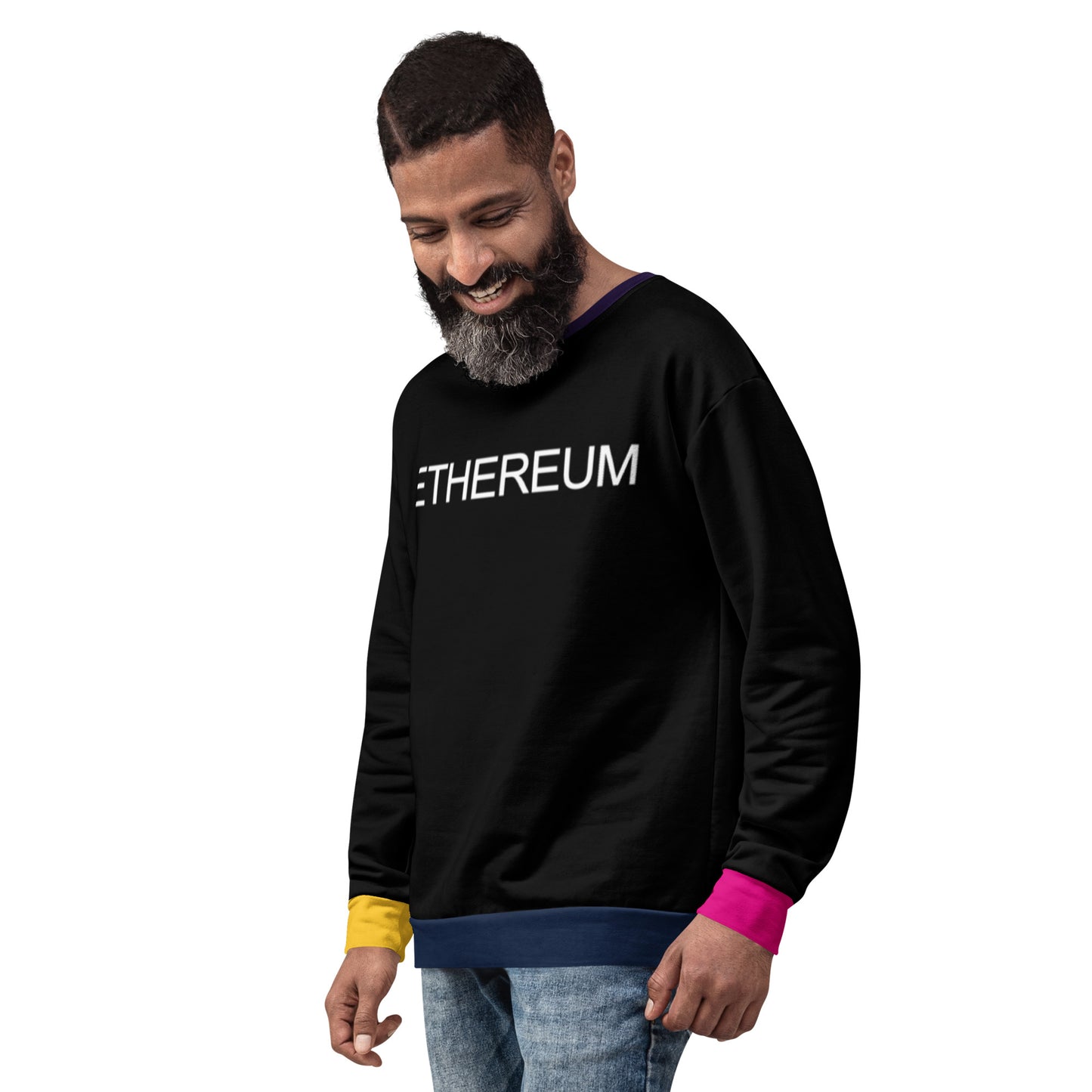 Ethereum Multicolors Sweatshirt printful