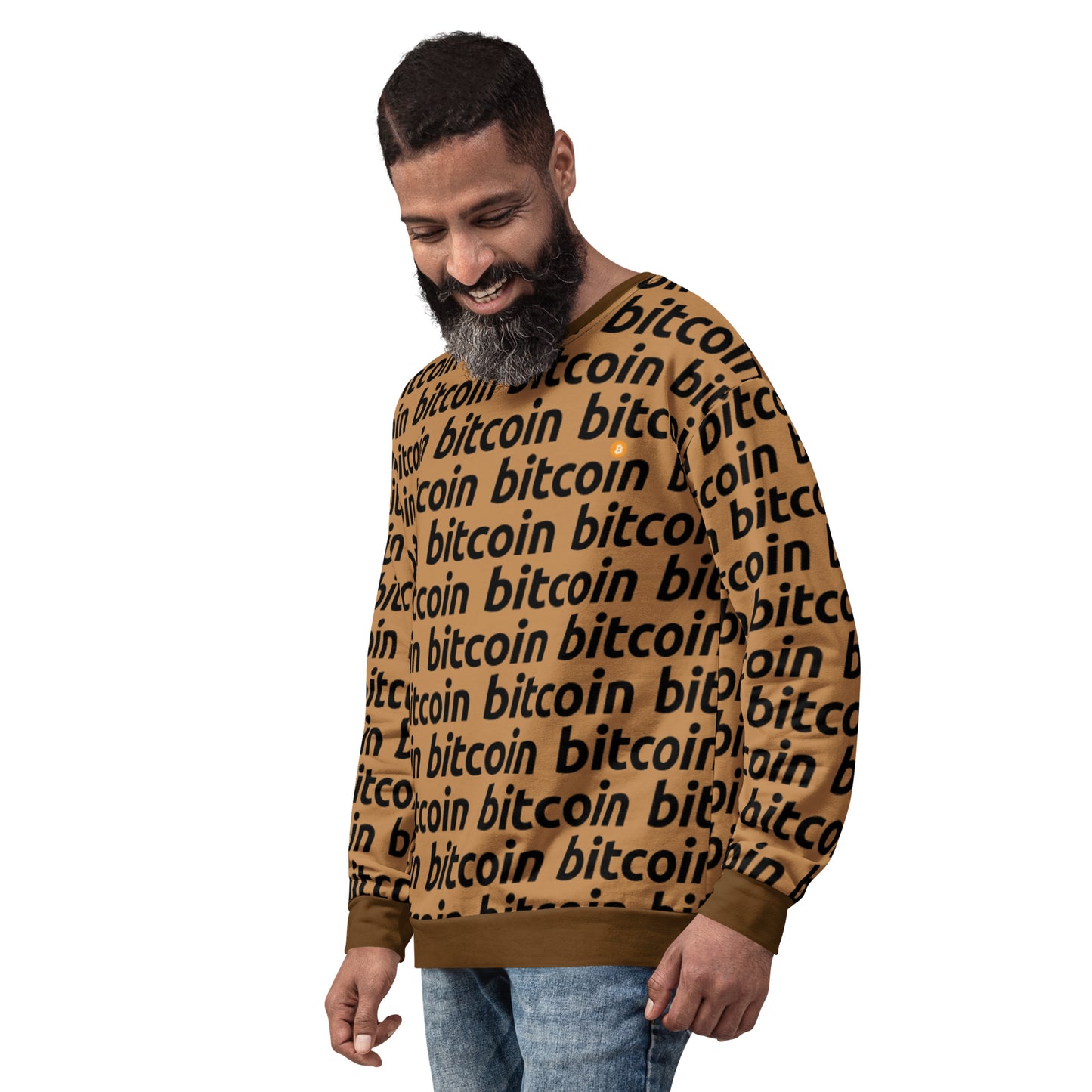 Bitcoin Latte Sweatshirt printful