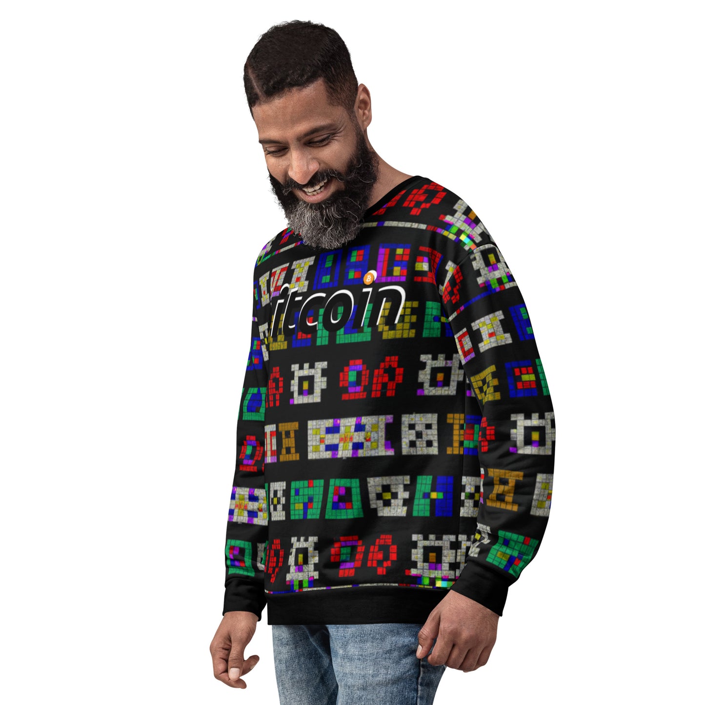 Bitcoin Coutures Sweatshirt printful