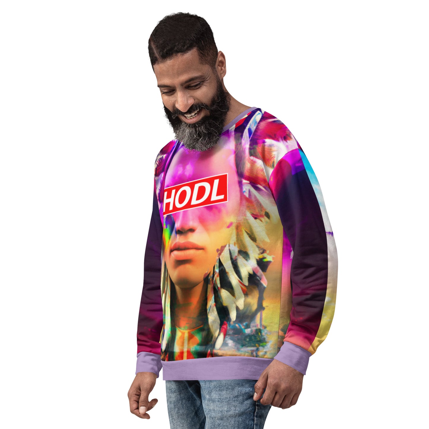 Hodl Native Sweatshirt printful