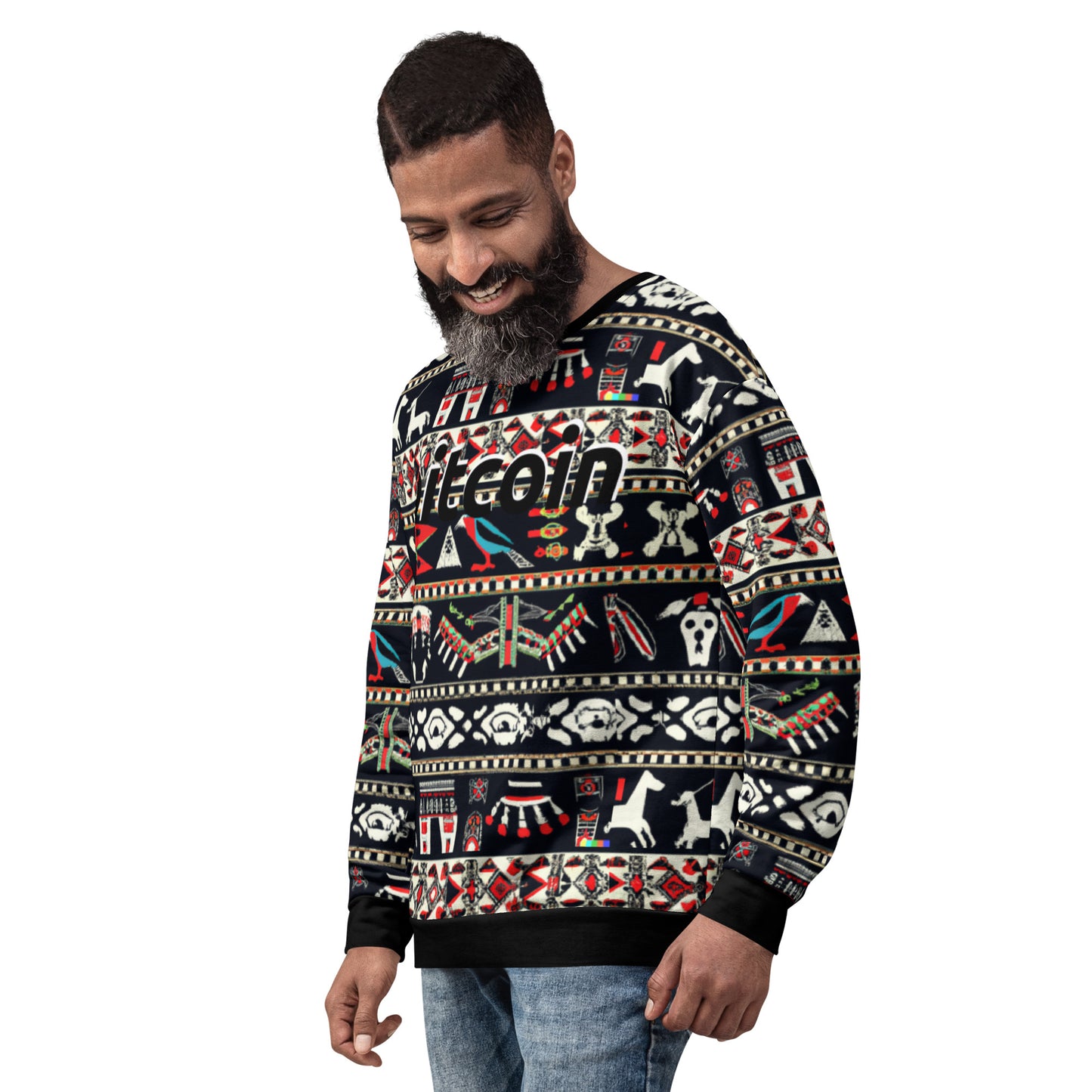 Bitcoin Petroart Sweatshirt printful