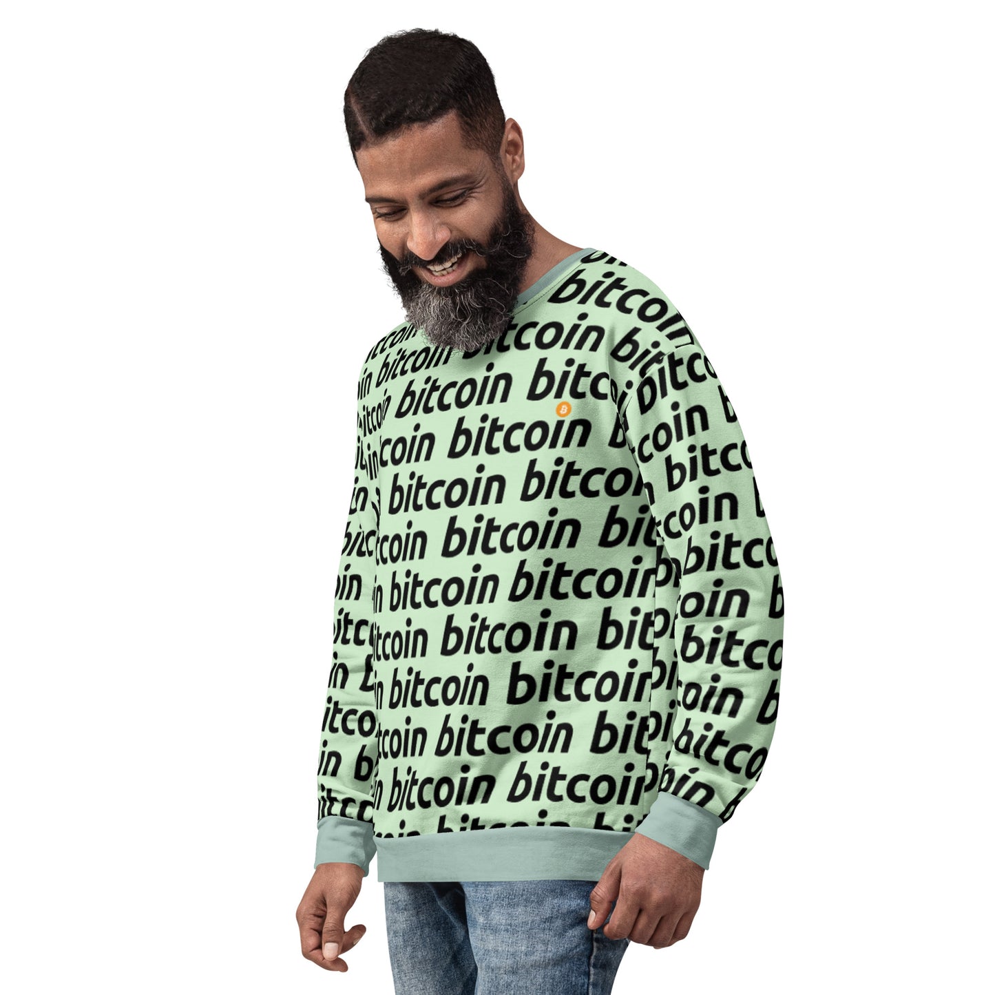 Bitcoin Water Sweatshirt printful