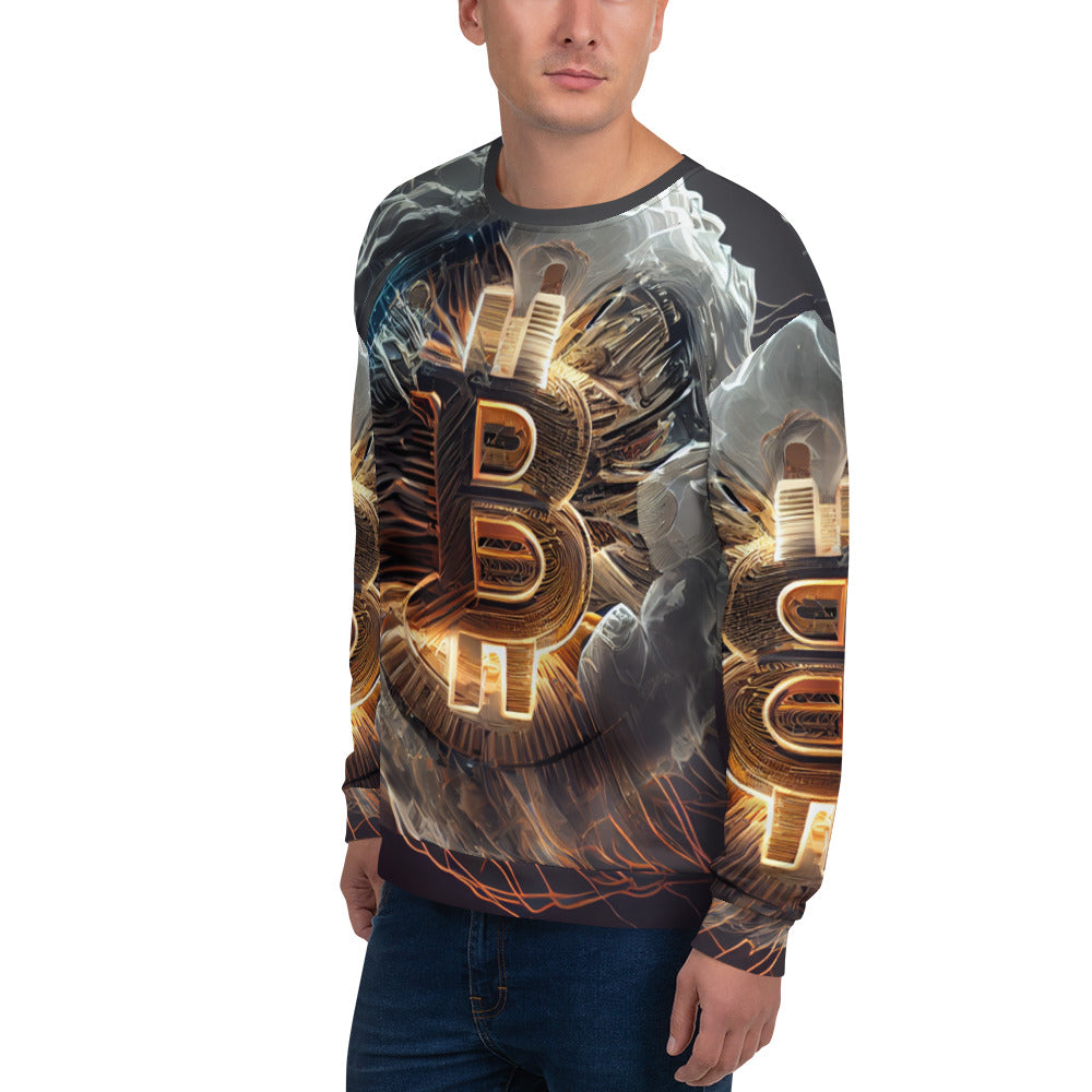 Bitcoin B Sweatshirt printful