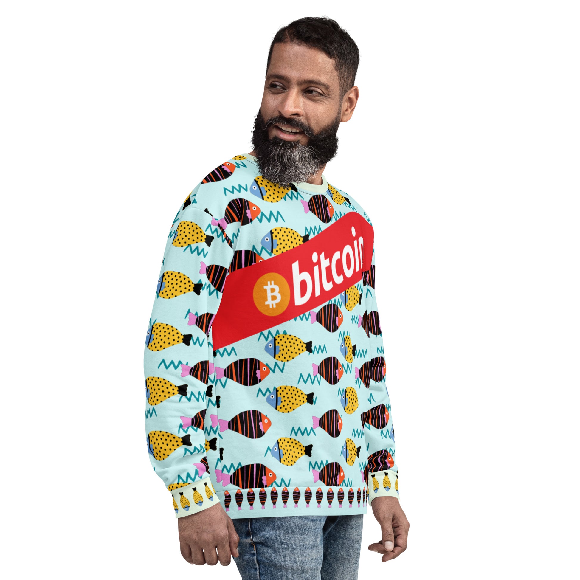 Bitcoin Fish Sweatshirt In-N-Out Crypto