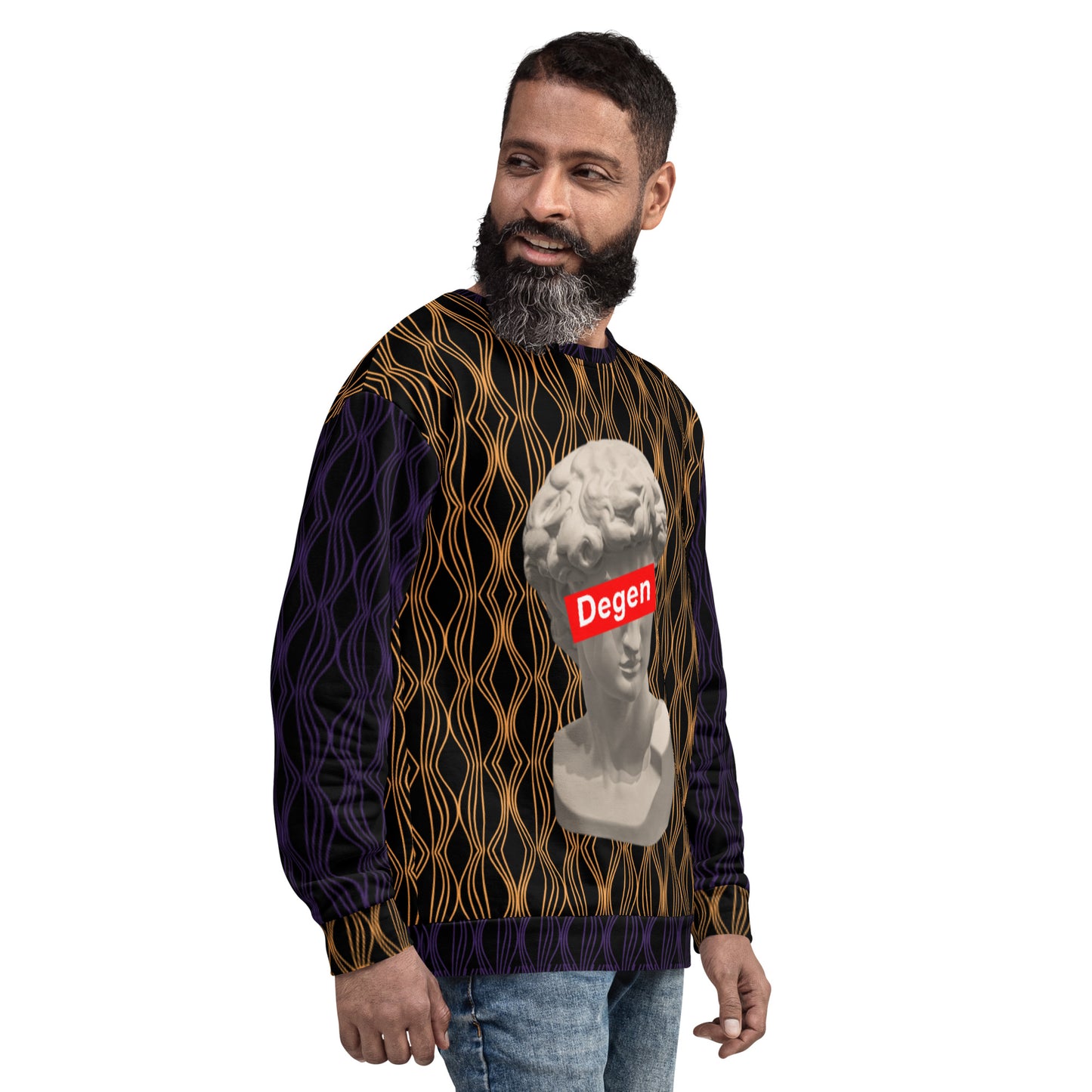Degen Statue Sweatshirt printful