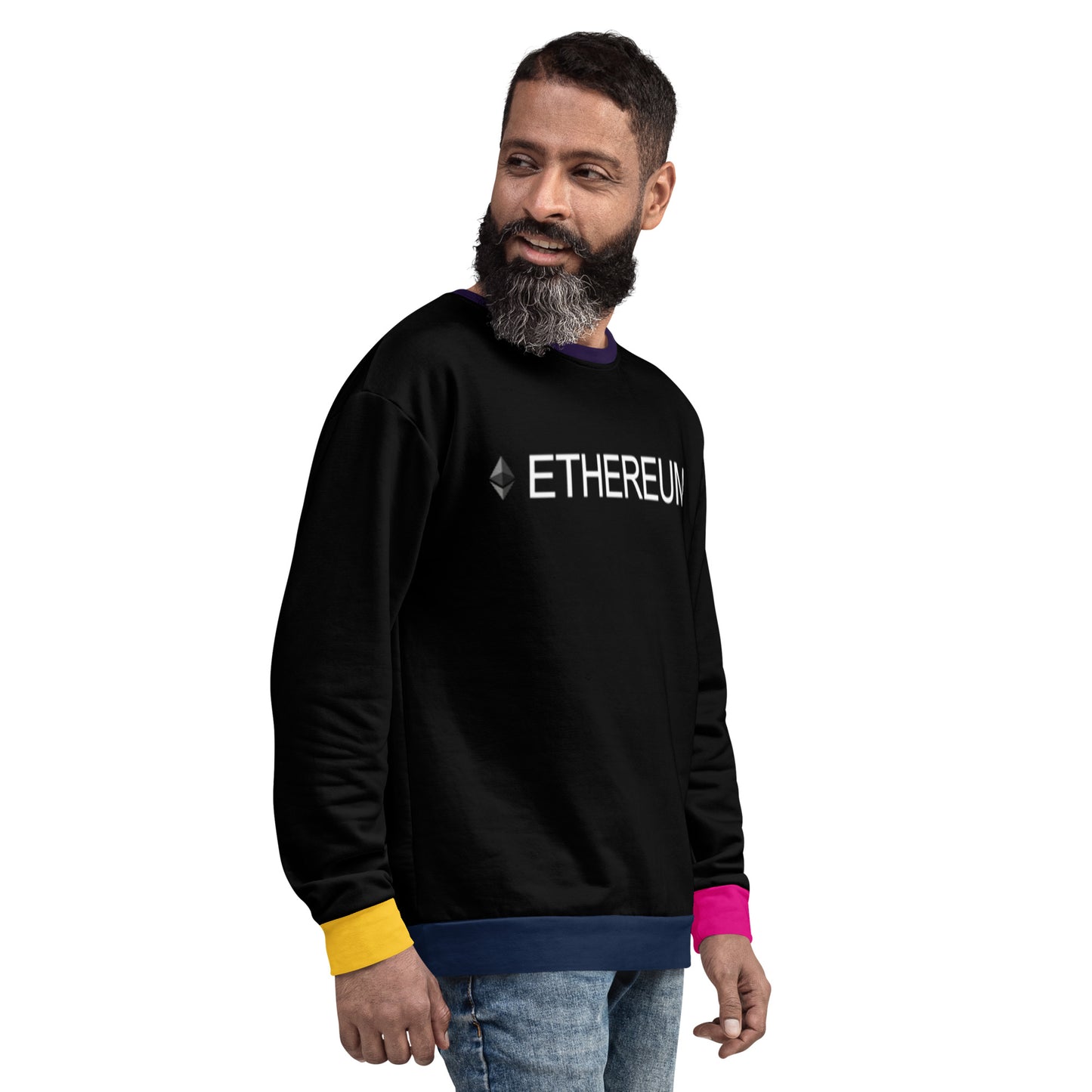Ethereum Multicolors Sweatshirt printful