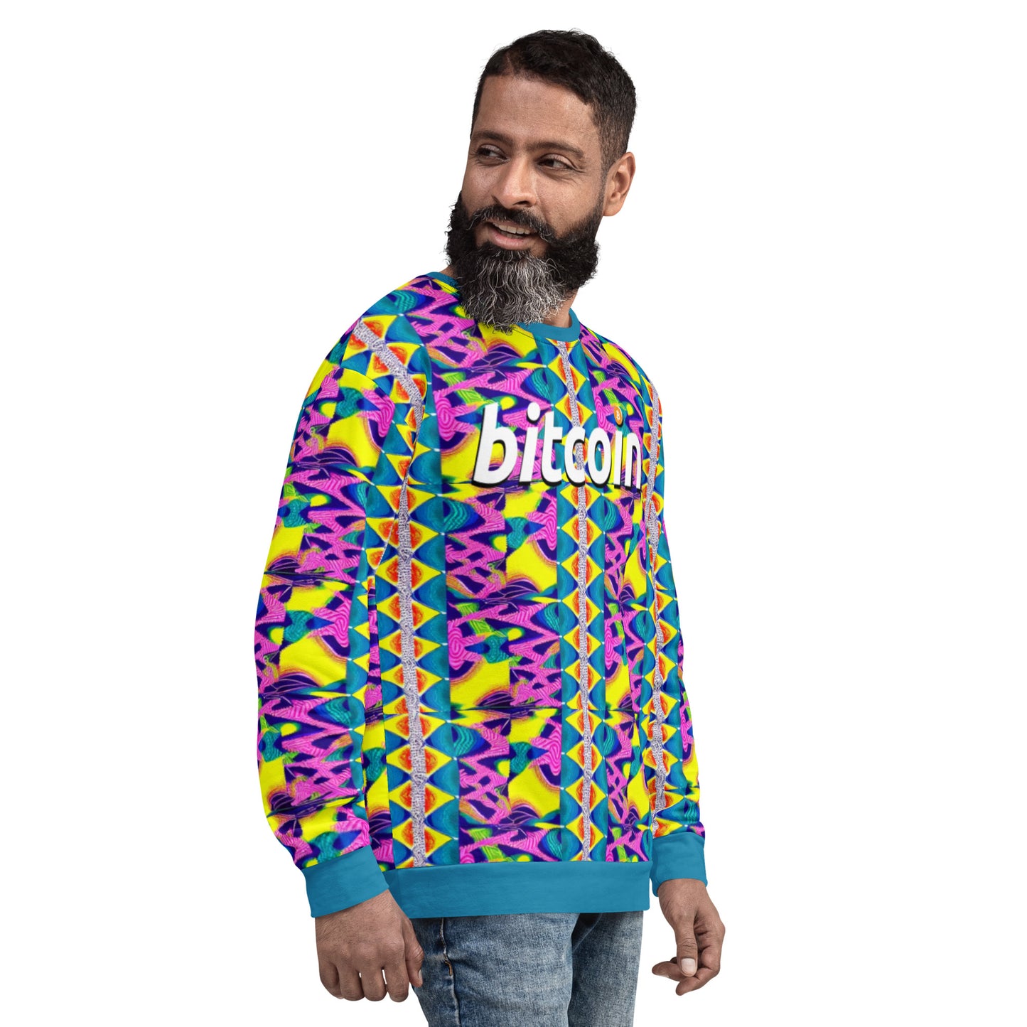 Bitcoin Swearlweave Sweatshirt printful