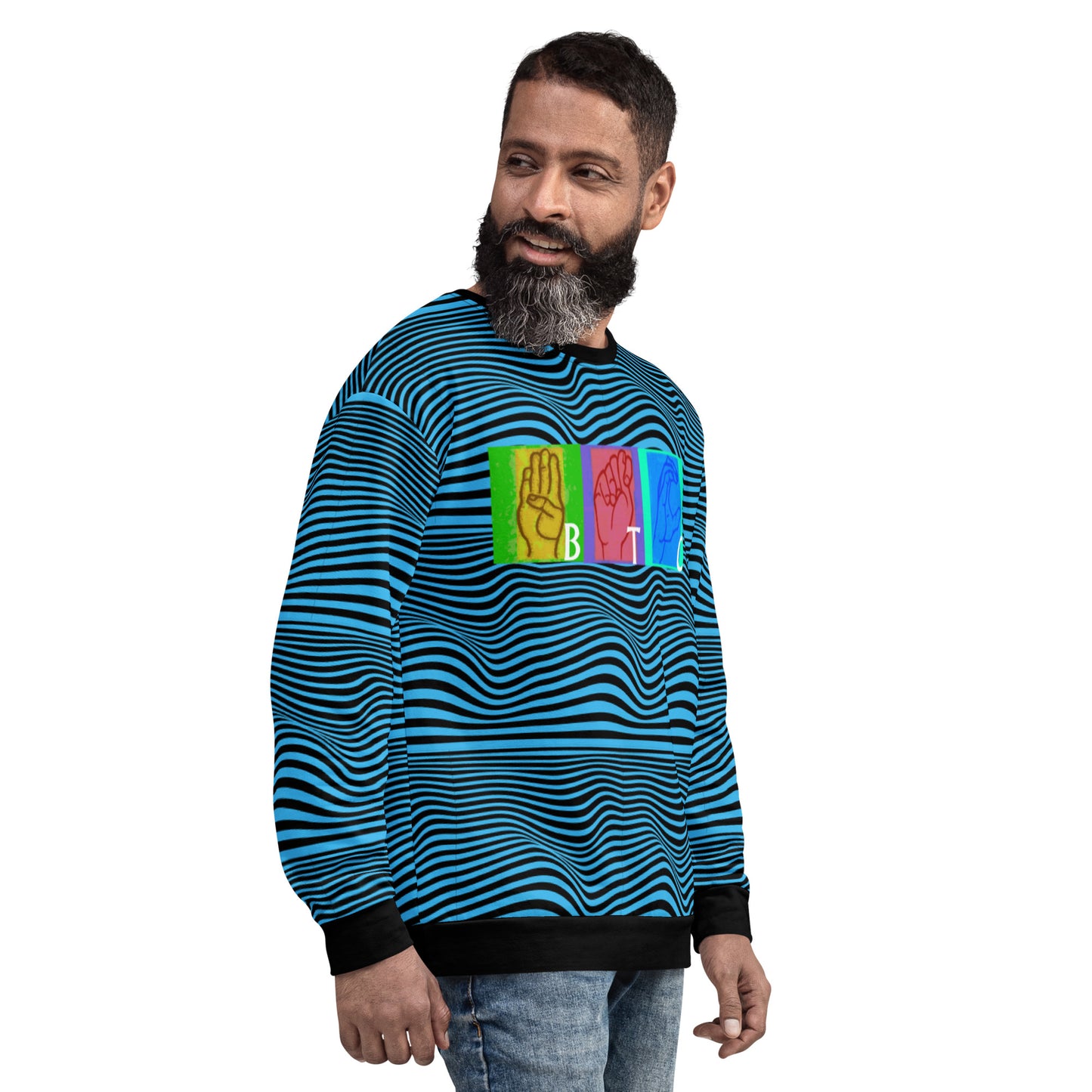 Bitcoin Sign Sweatshirt printful