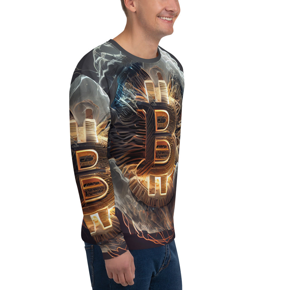 Bitcoin B Sweatshirt printful