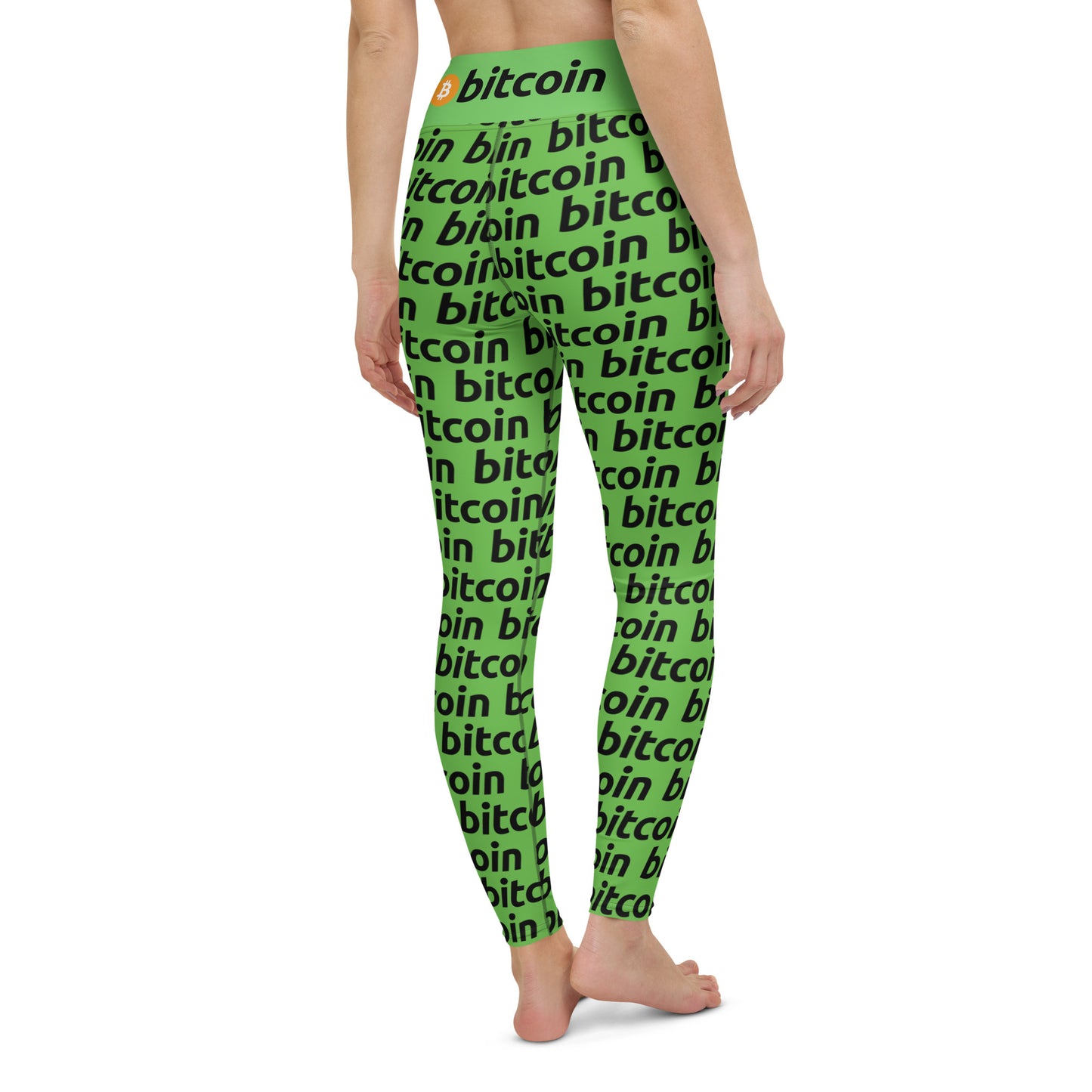 Bitcoin Tree Yoga Leggings