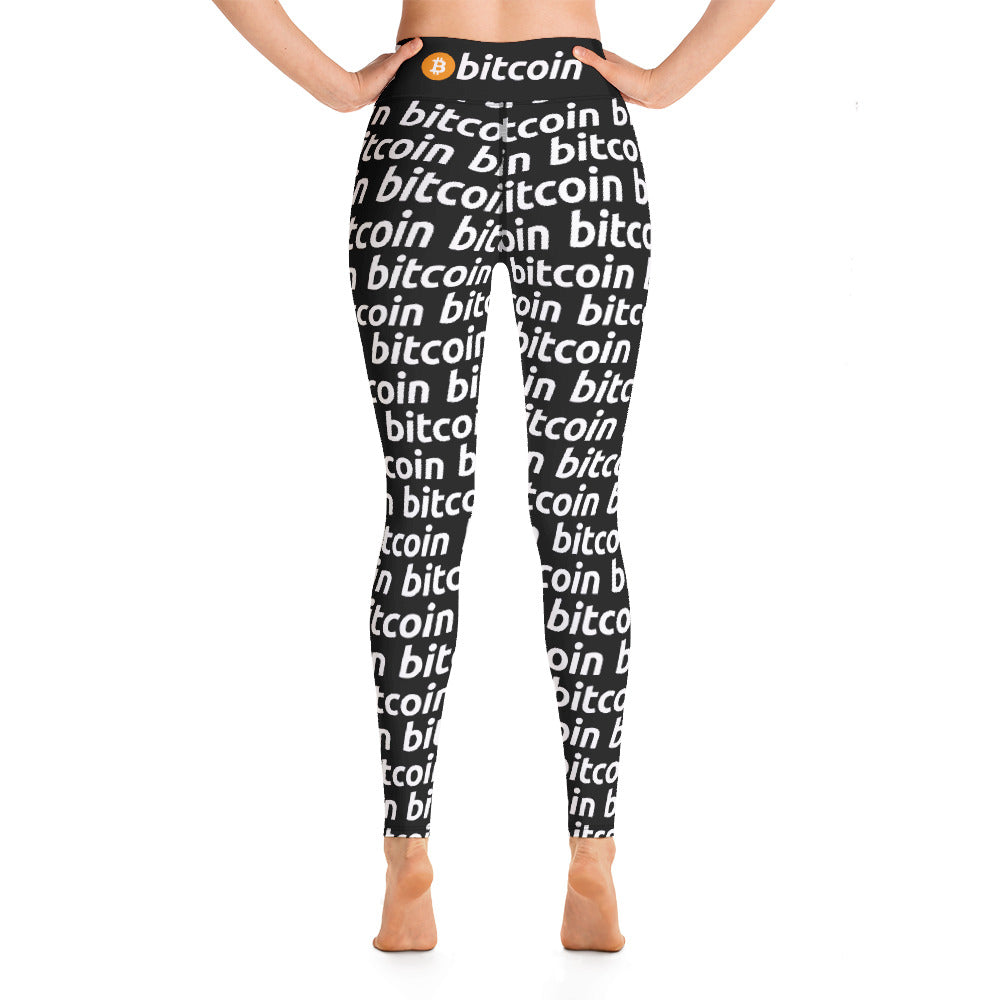 Bitcoin Classic Yoga Leggings printful