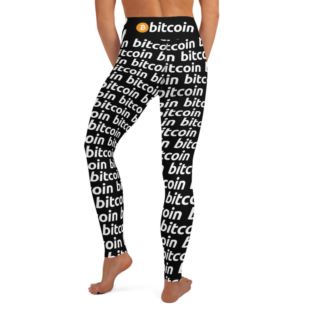 Bitcoin Classic Yoga Leggings printful