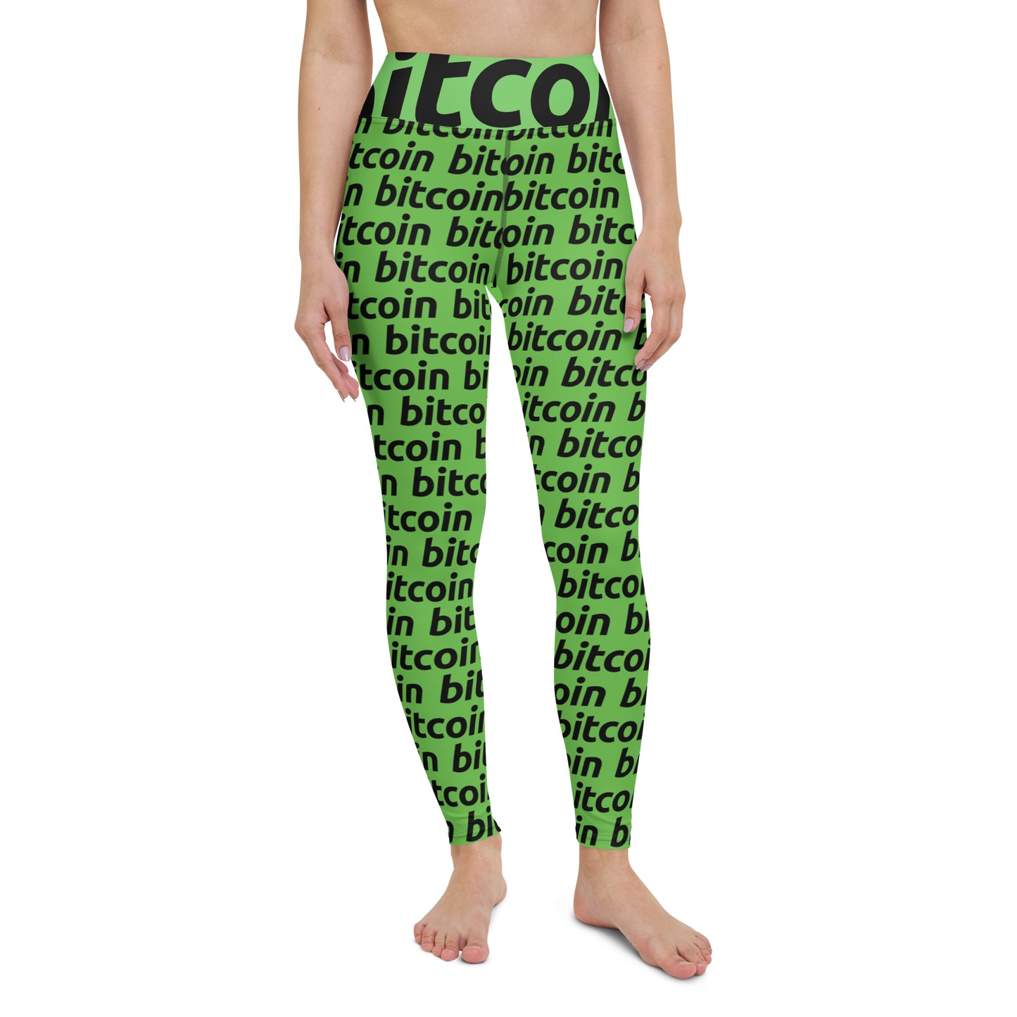 Bitcoin Tree Yoga Leggings