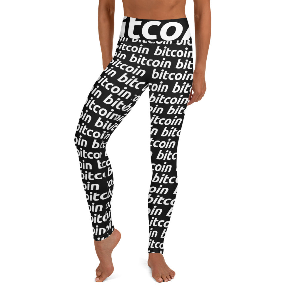 Bitcoin Classic Yoga Leggings printful