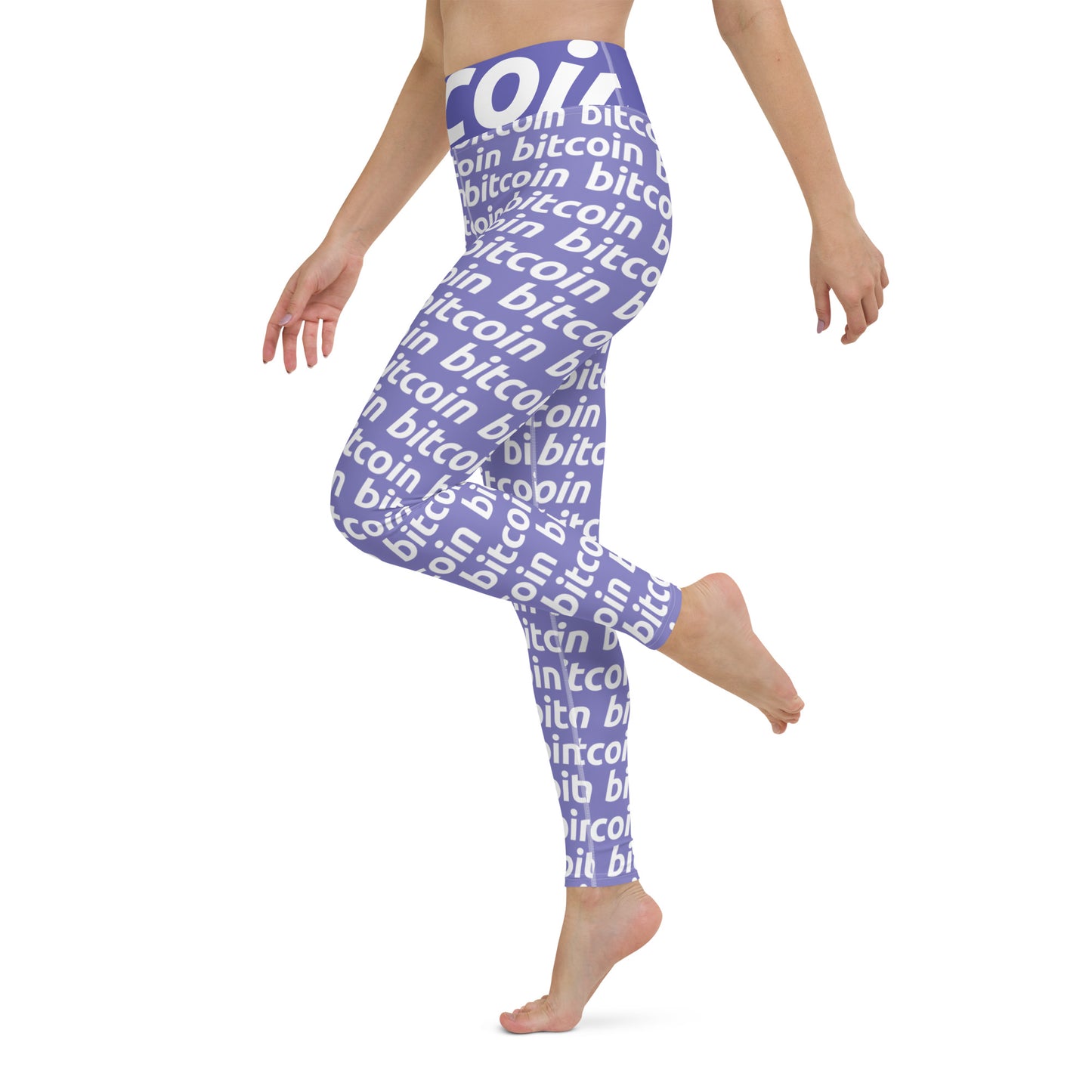 Bitcoin Violetta White Leggings In N Out Crypto
