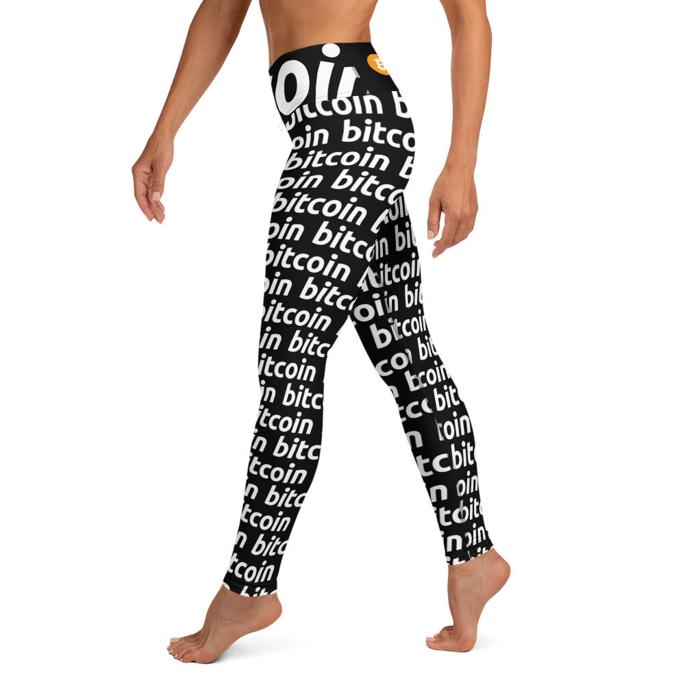 Bitcoin Classic Yoga Leggings printful