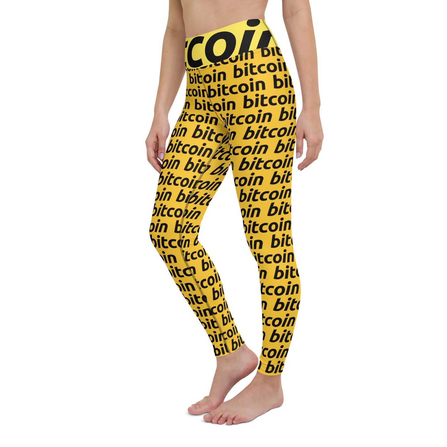 Bitcoin Honey Yoga Leggings