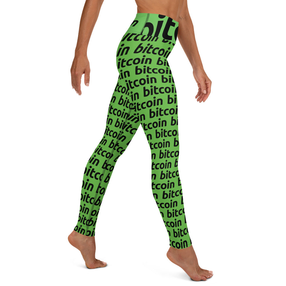 Bitcoin Tree Yoga Leggings