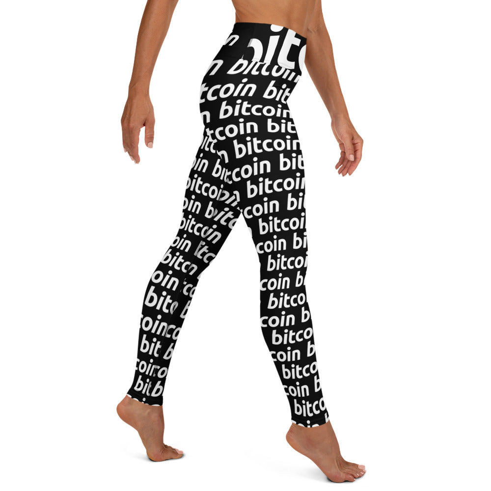 Bitcoin Classic Yoga Leggings printful
