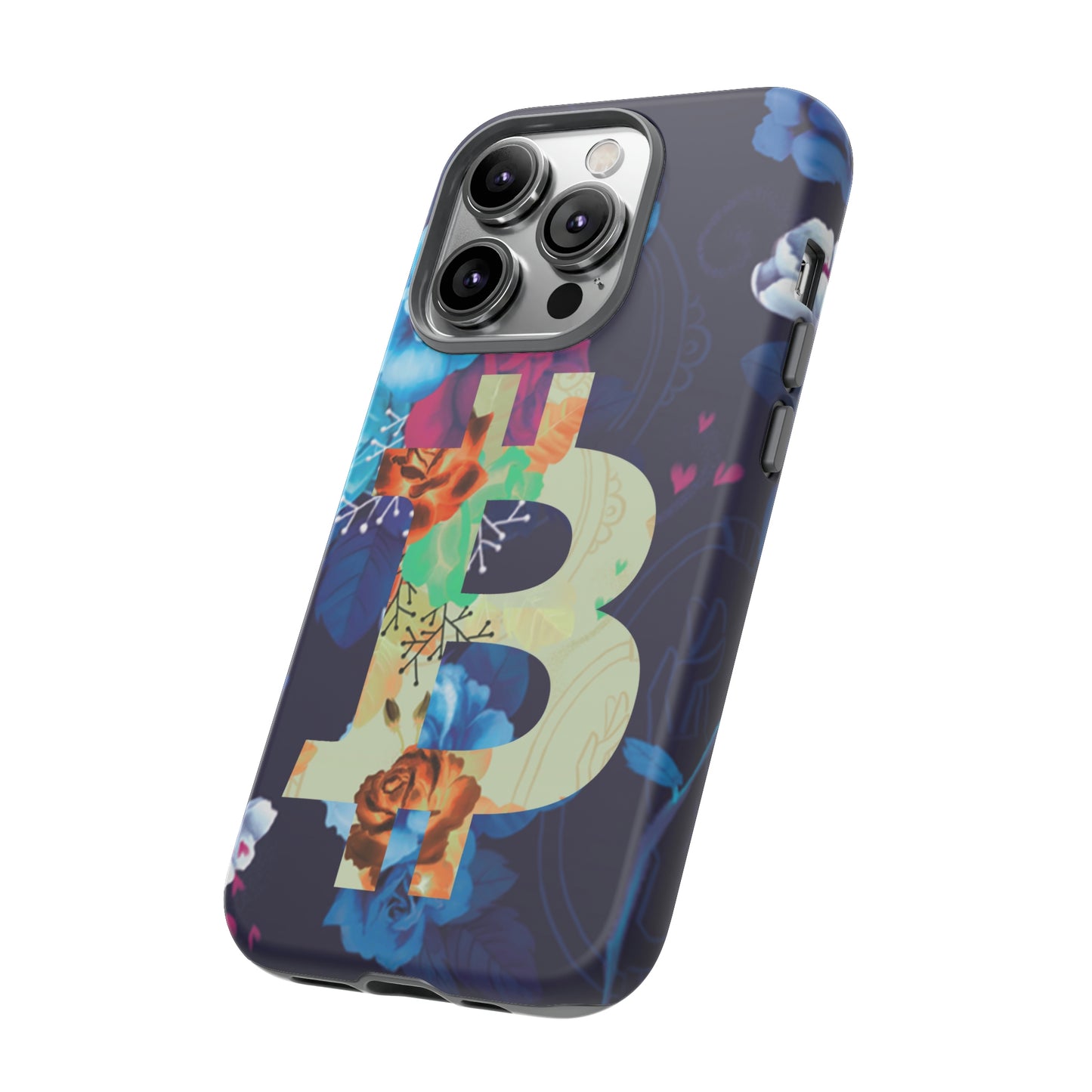 Bitcoin Flowers Art Case In N Out Crypto