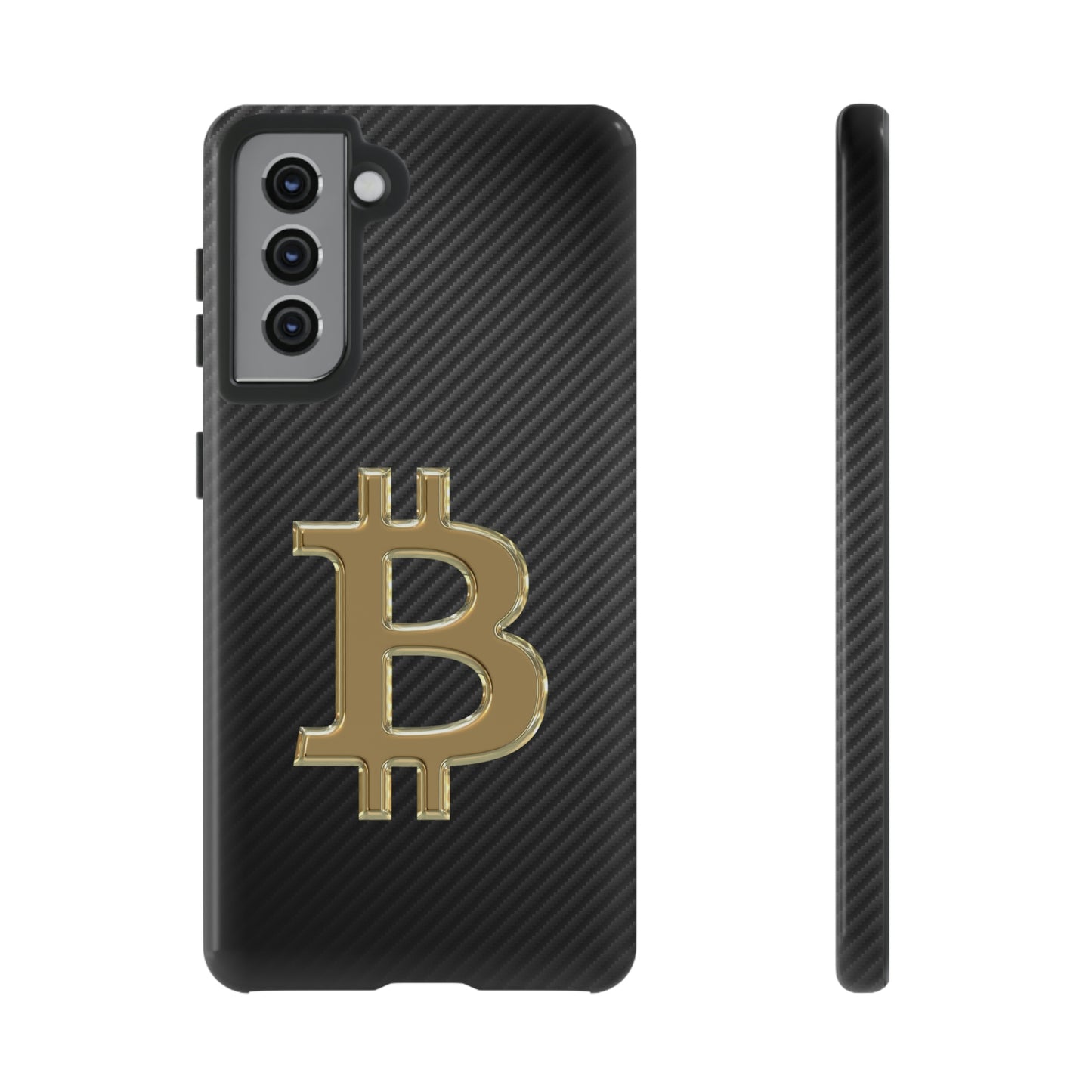 Bitcoin Carbon Fiber Gold Case In N Out Crypto