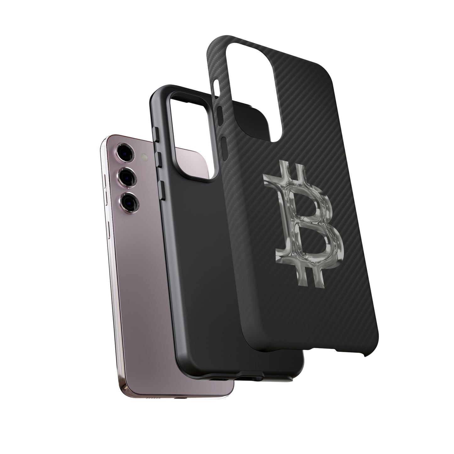 Bitcoin Carbon Fiber Tough Case In N Out Crypto