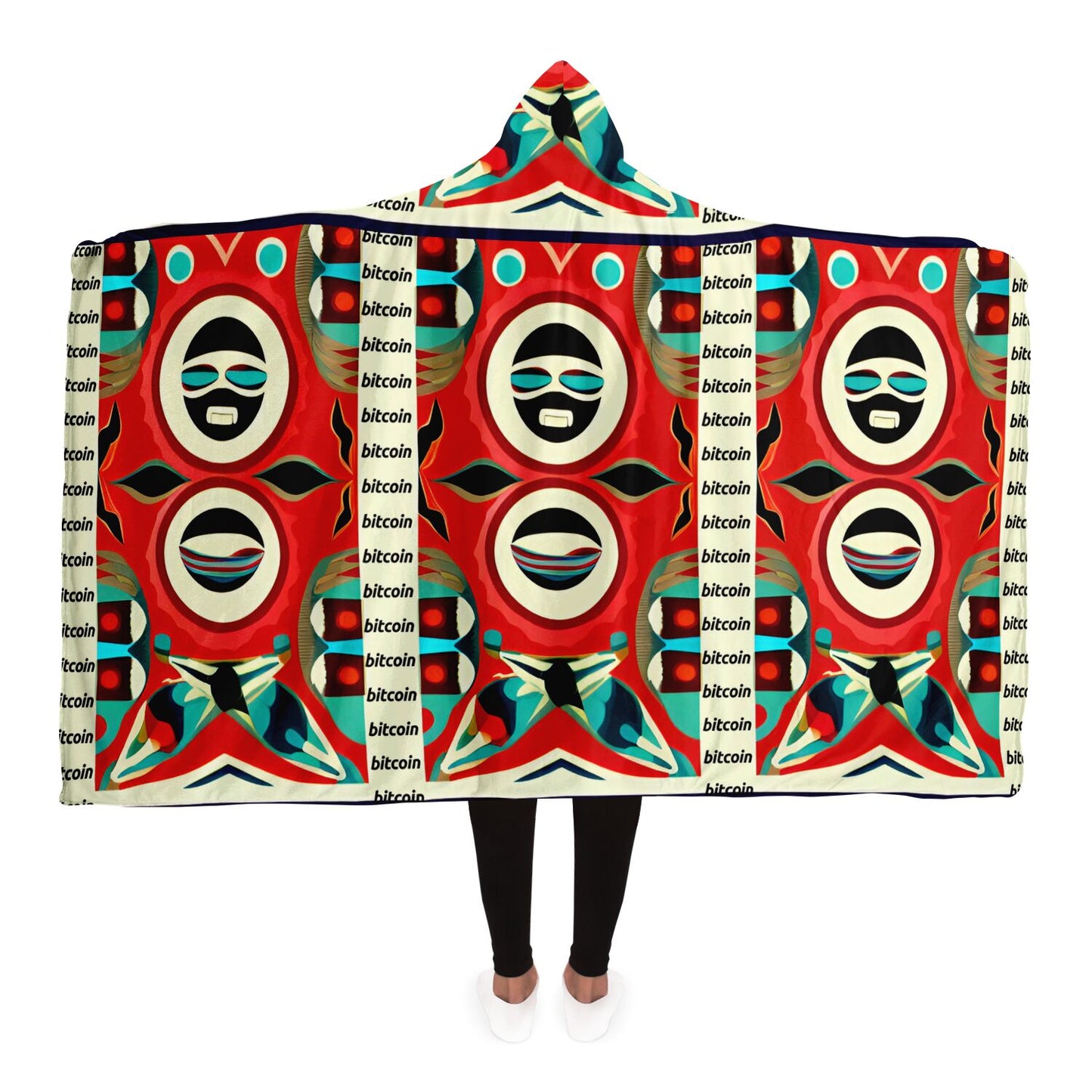 Bitcoin Myto Hooded Blanket In N Out Crypto