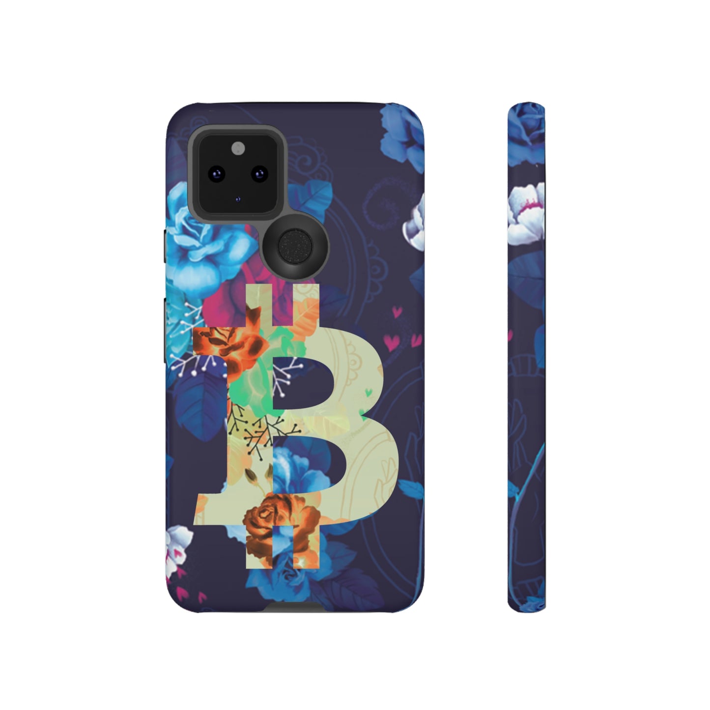 Bitcoin Flowers Art Case In N Out Crypto
