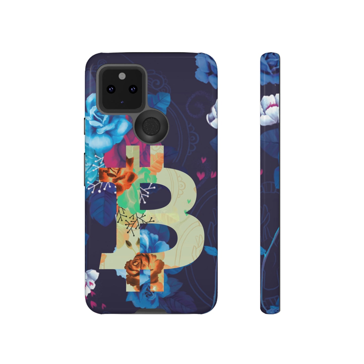 Bitcoin Flowers Art Case In N Out Crypto