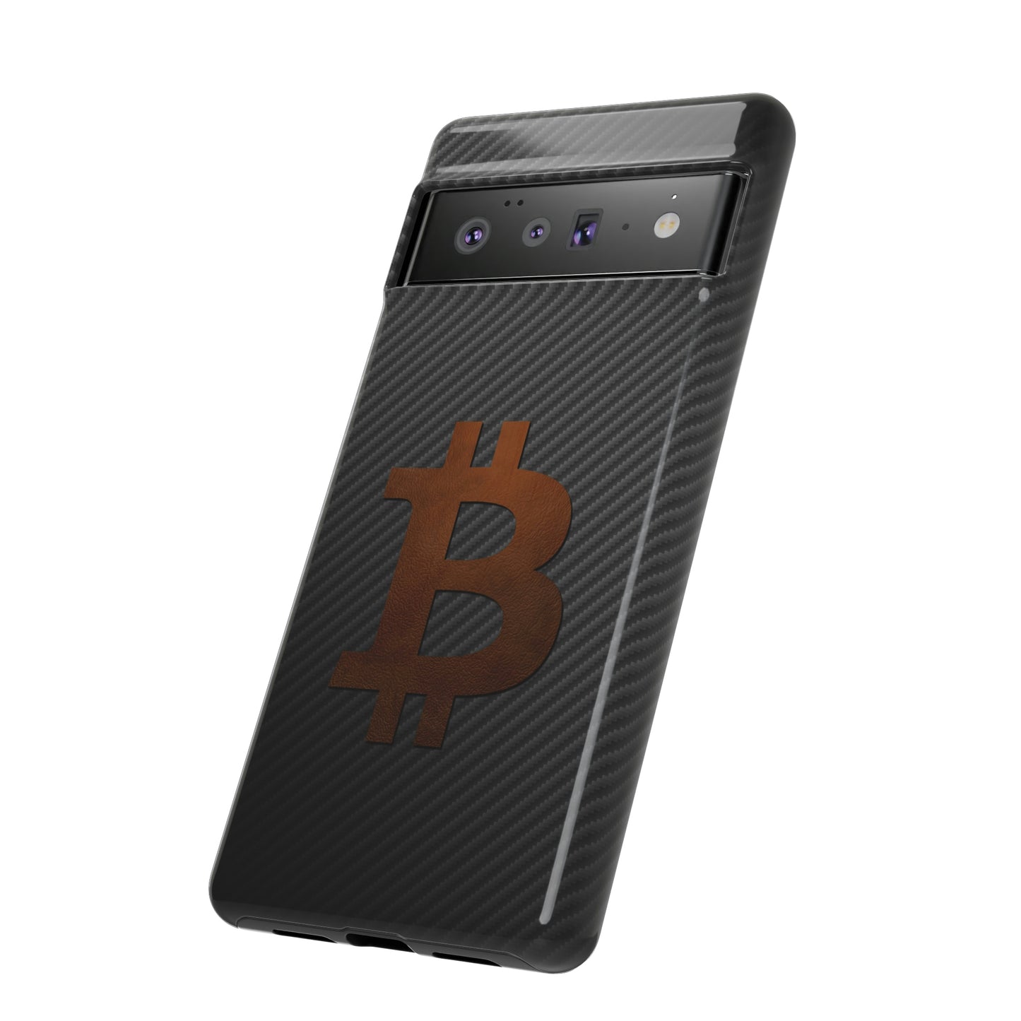Bitcoin Fiber Brown Leather Case In N Out Crypto