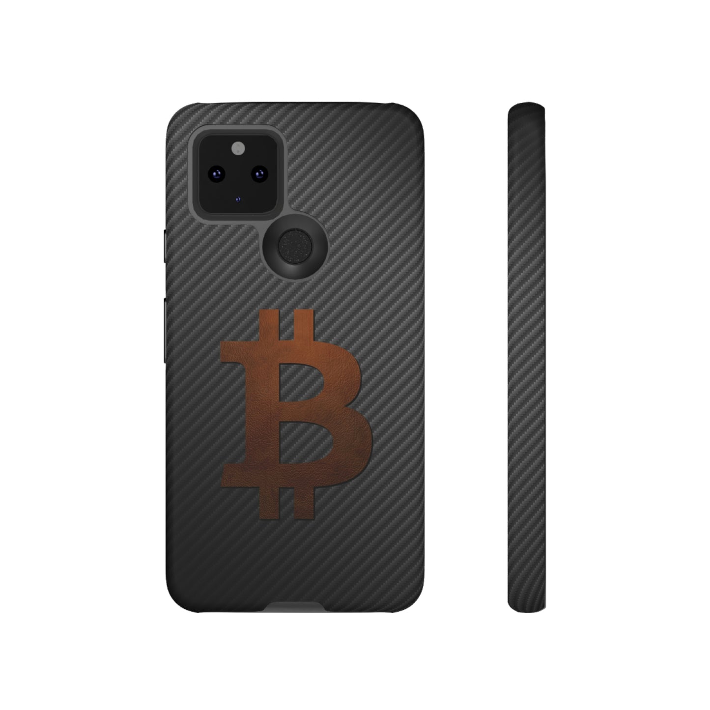 Bitcoin Fiber Brown Leather Case In N Out Crypto