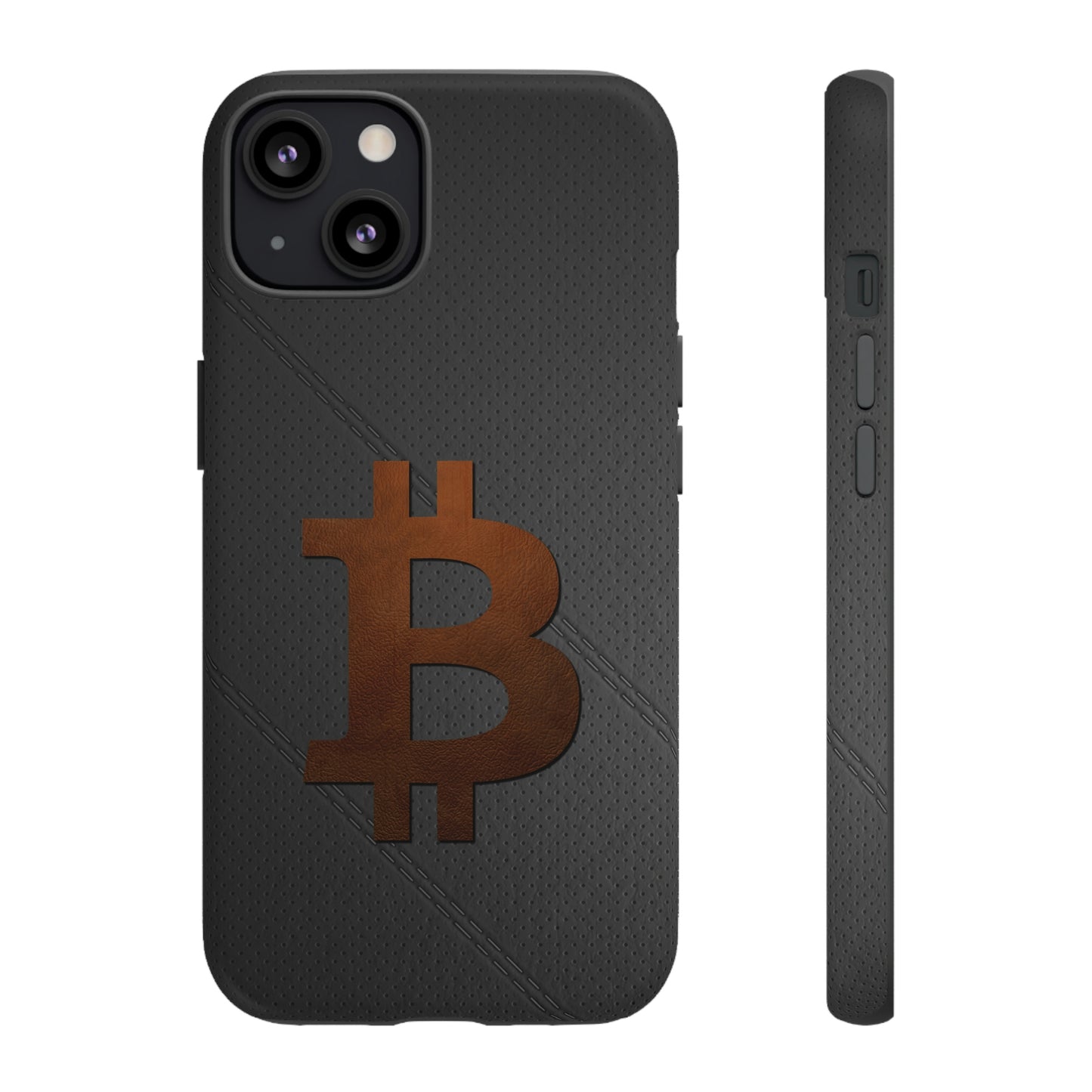 Bitcoin Brown Leather Case In N Out Crypto