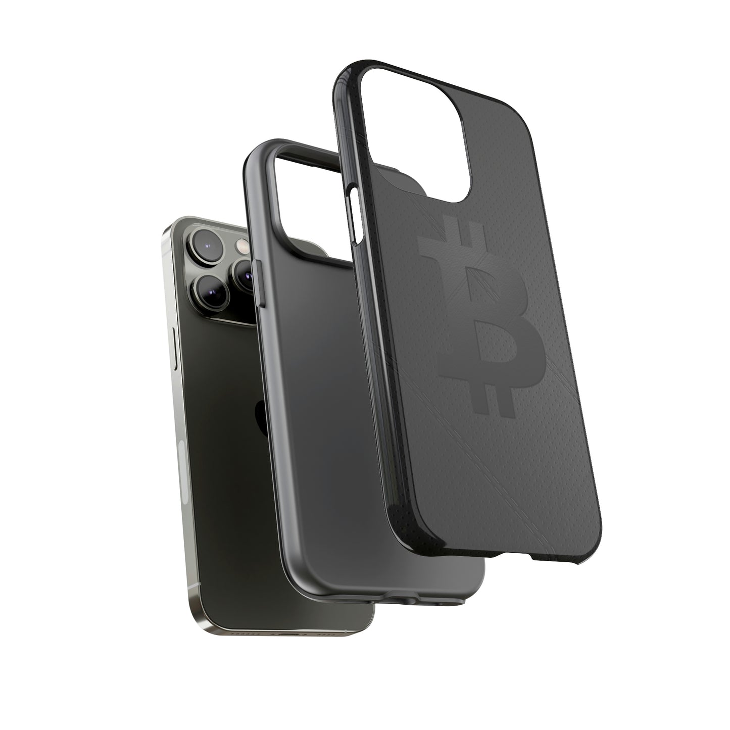Bitcoin Leather Phone Case In N Out Crypto