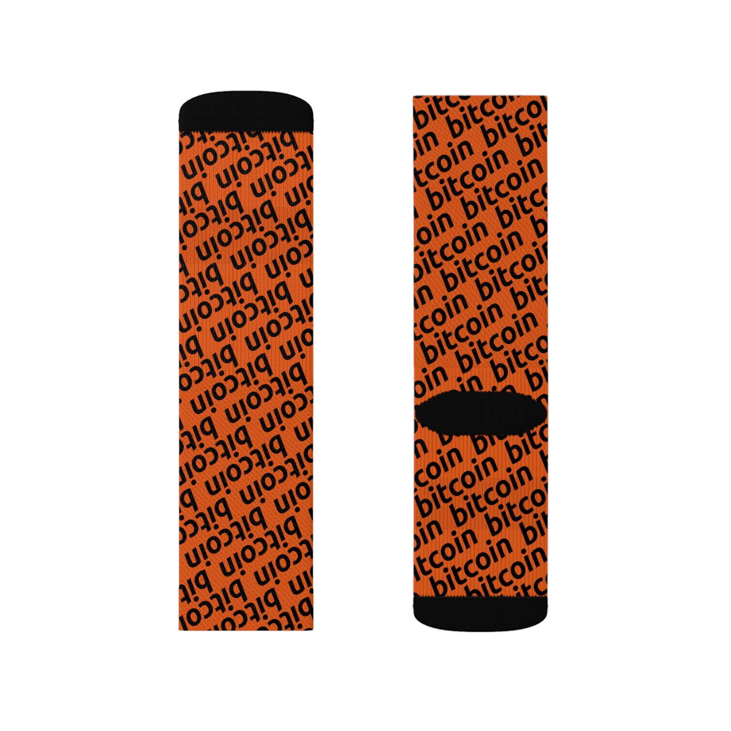 Bitcoin Orange Socks