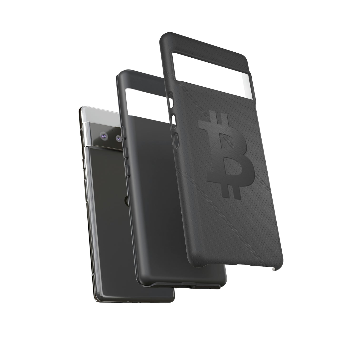Bitcoin Leather Phone Case In N Out Crypto