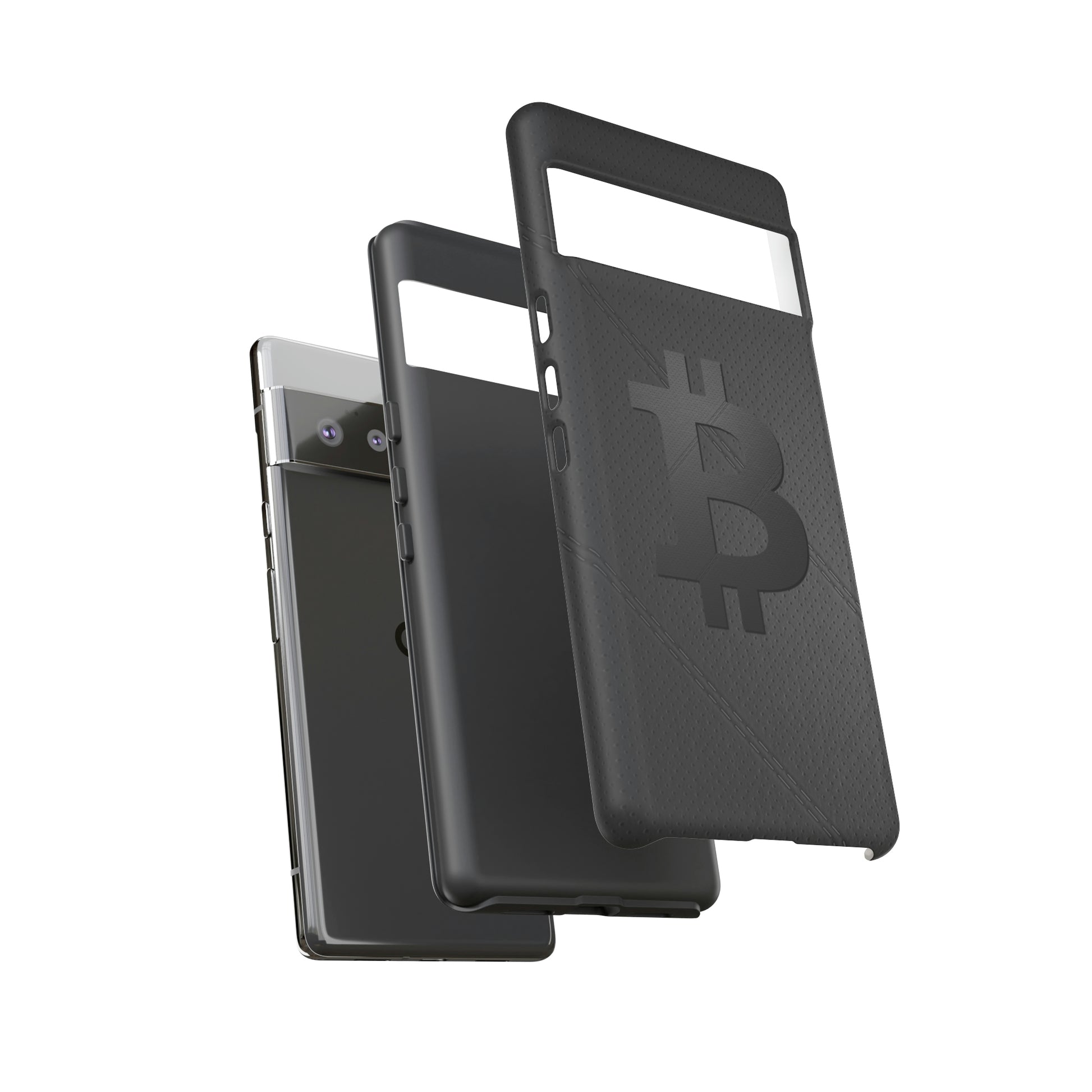 Bitcoin Leather Phone Case In N Out Crypto