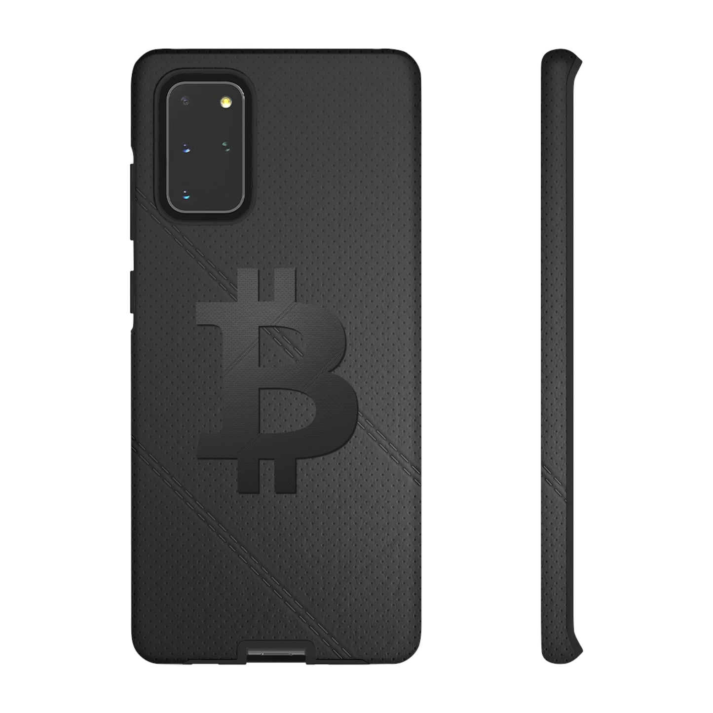 Bitcoin Leather Phone Case In N Out Crypto