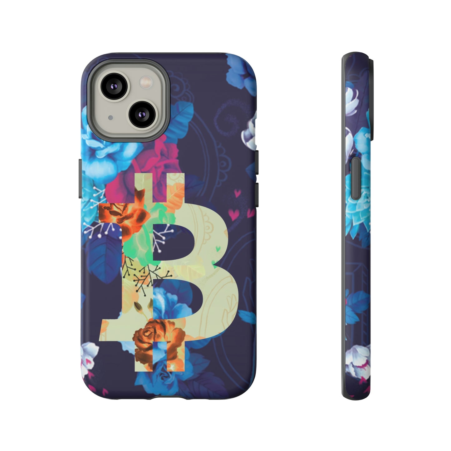 Bitcoin Flowers Art Case In N Out Crypto