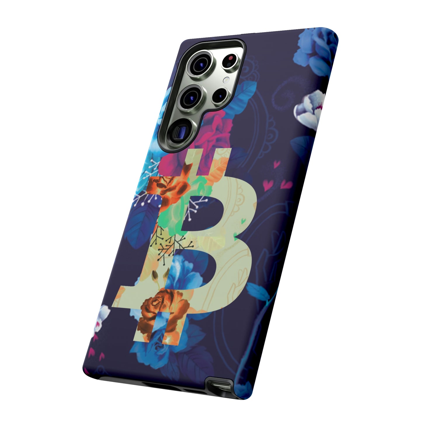 Bitcoin Flowers Art Case In N Out Crypto